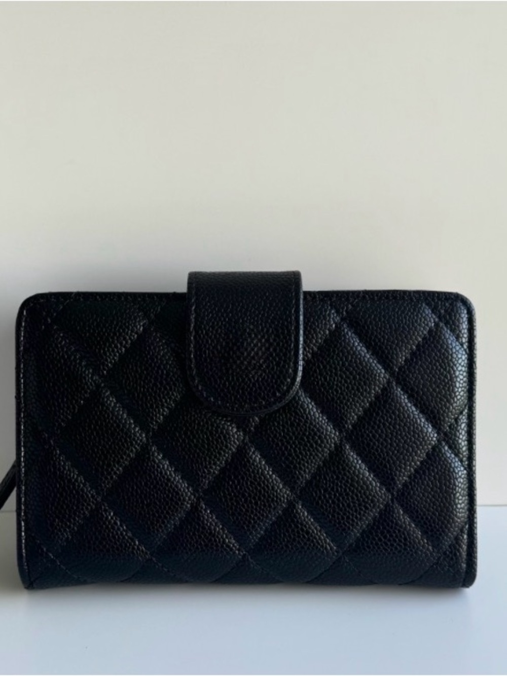 Classic Quilted Black Women's Wallet
